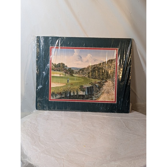 Other - B. Herd "The Challenge" Signed Numbered Golf Print‎ 122/500 Mated Dallas Artist